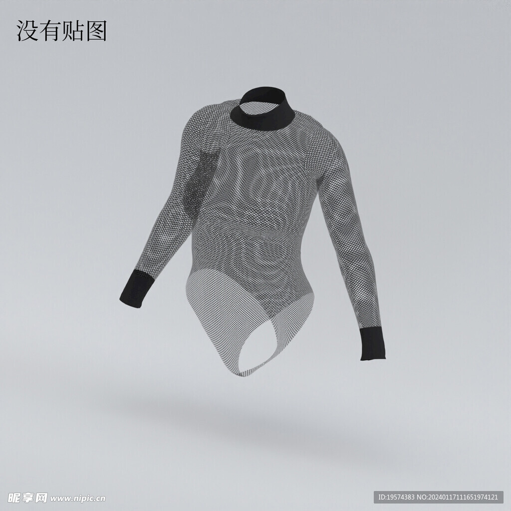 C4D模型 衣服 