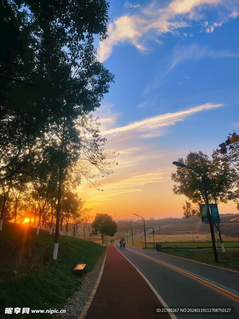 傍晚风景
