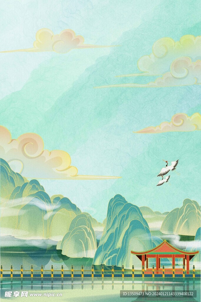 中国风国潮风插画