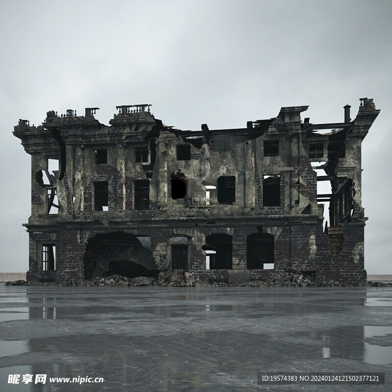 C4D模型 建筑物 