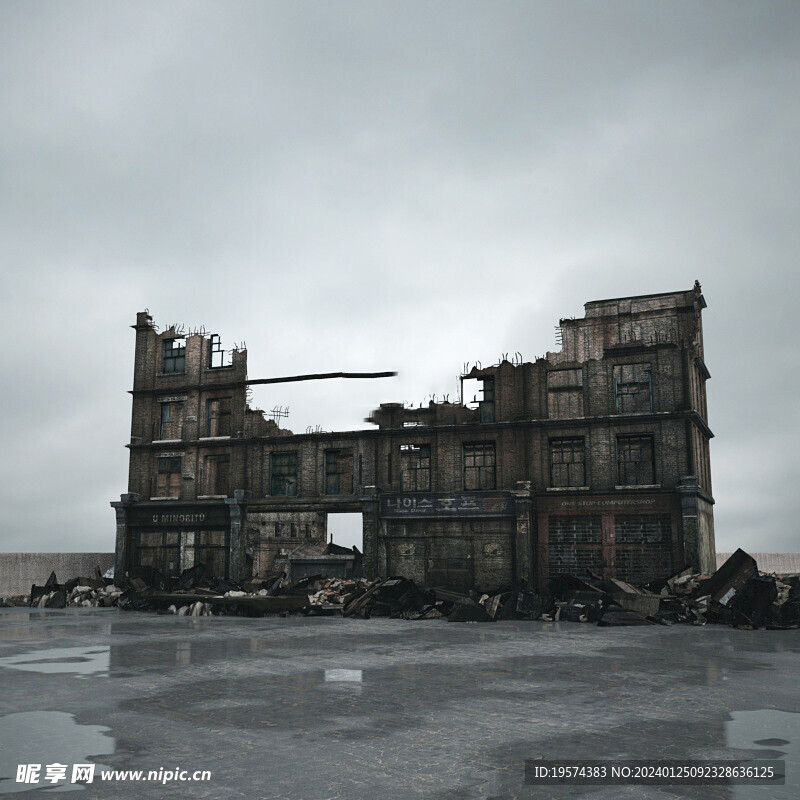 C4D模型 建筑物 