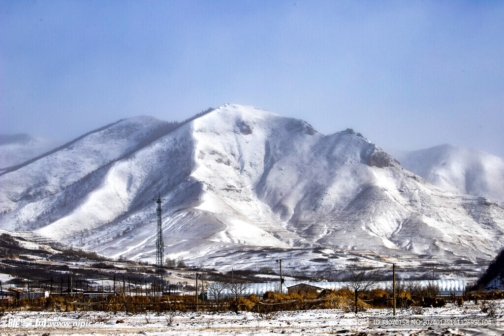 蔚县雪山