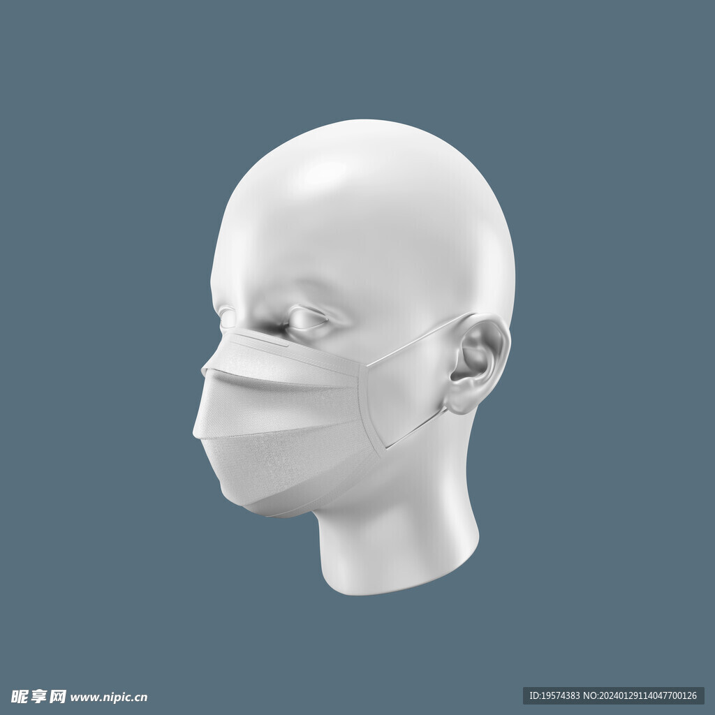 印花口罩 