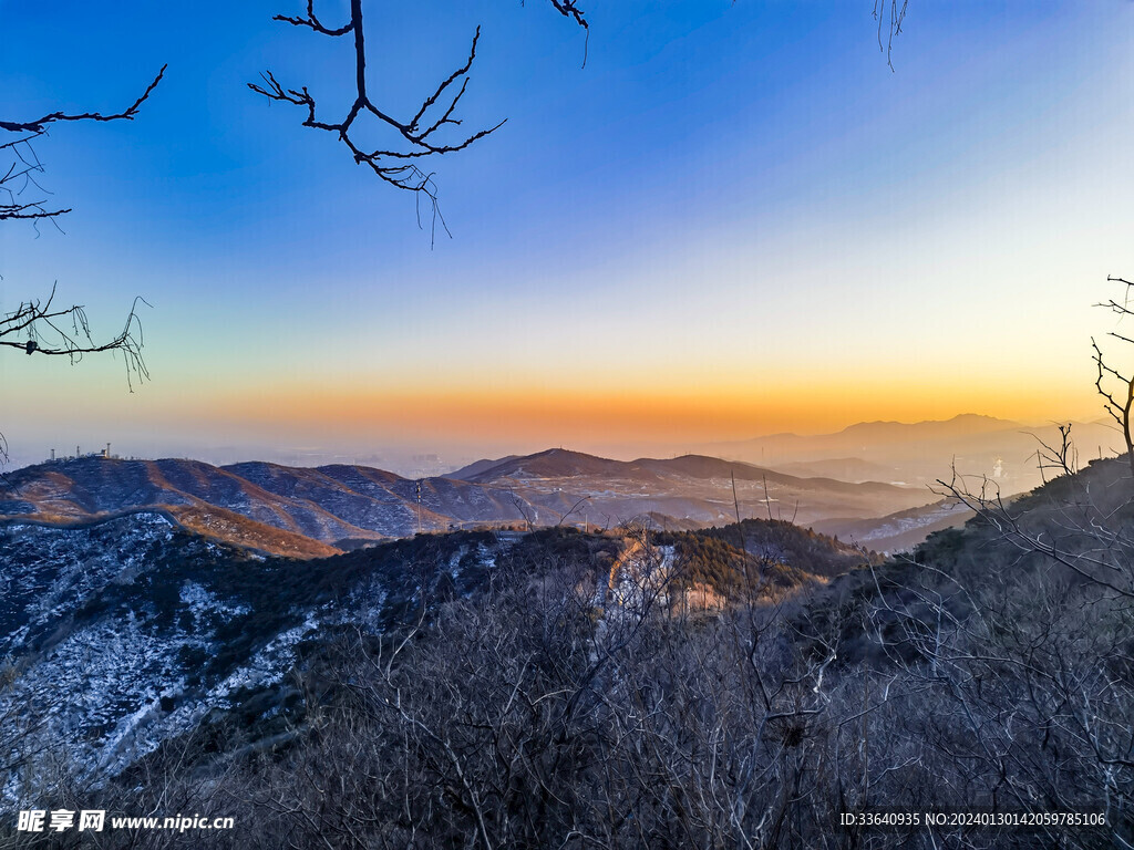 香山 山顶