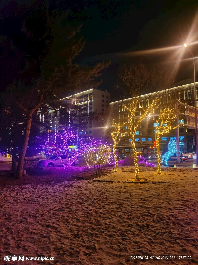 夜色霓虹