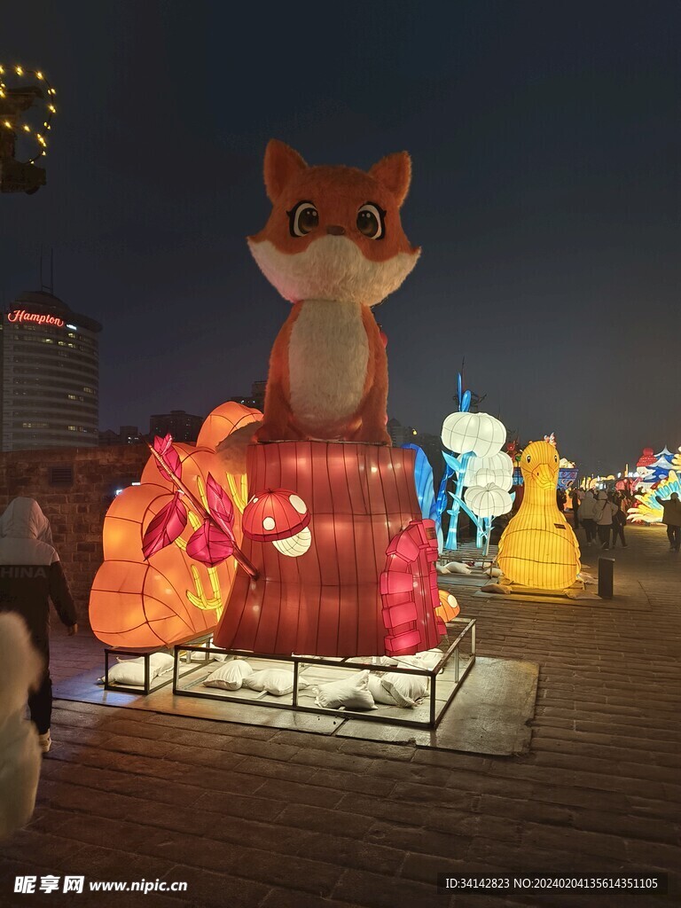 2024西安城墙灯会