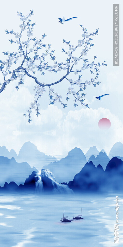 意境山水装饰画