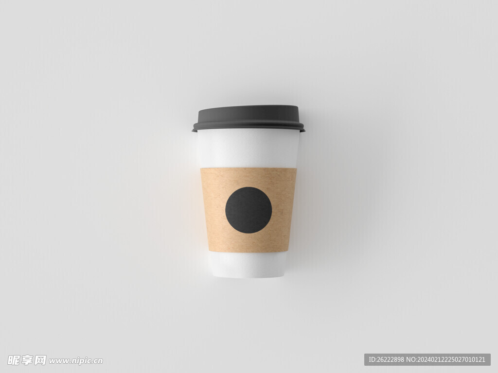 高级咖啡杯展示样机