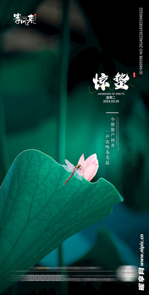 地产惊蛰海报