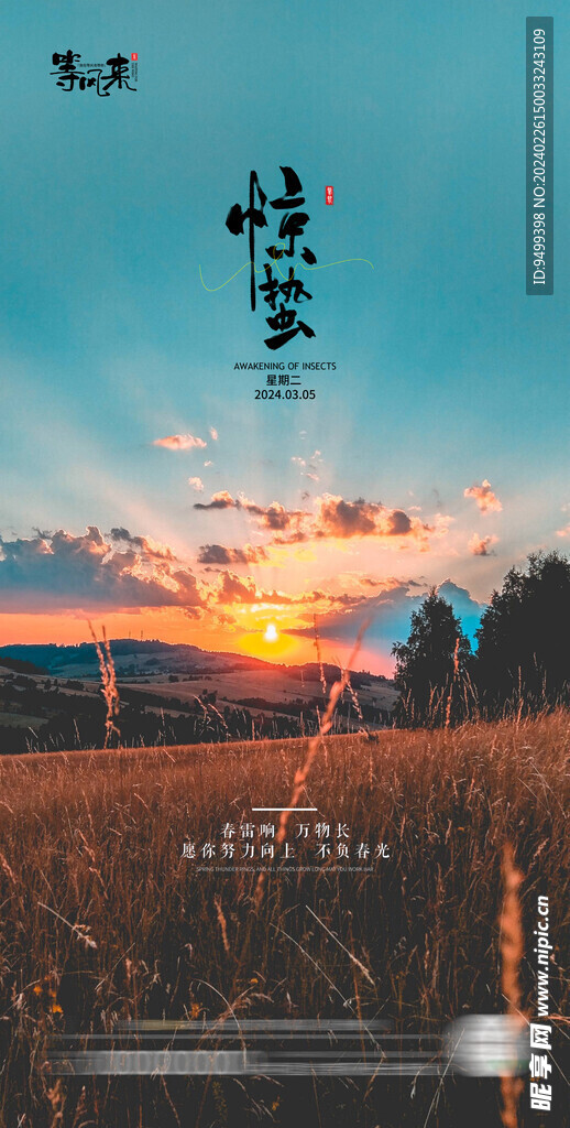 地产惊蛰海报