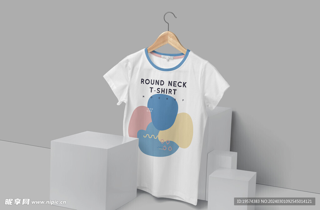 T恤样机 