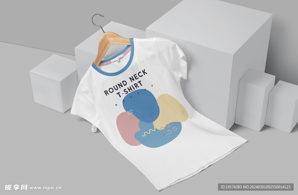 T恤样机  