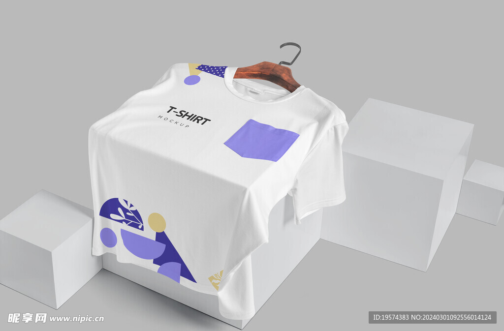 T恤样机 