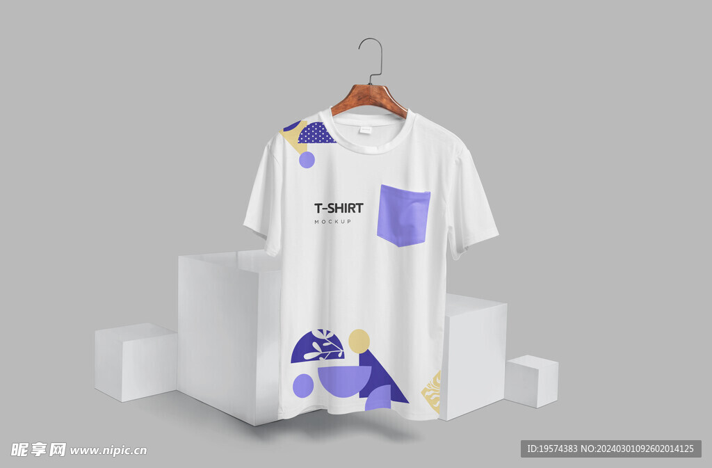 T恤样机  