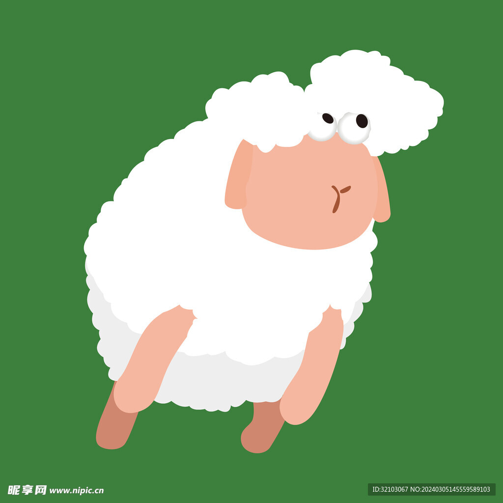 绵羊插画