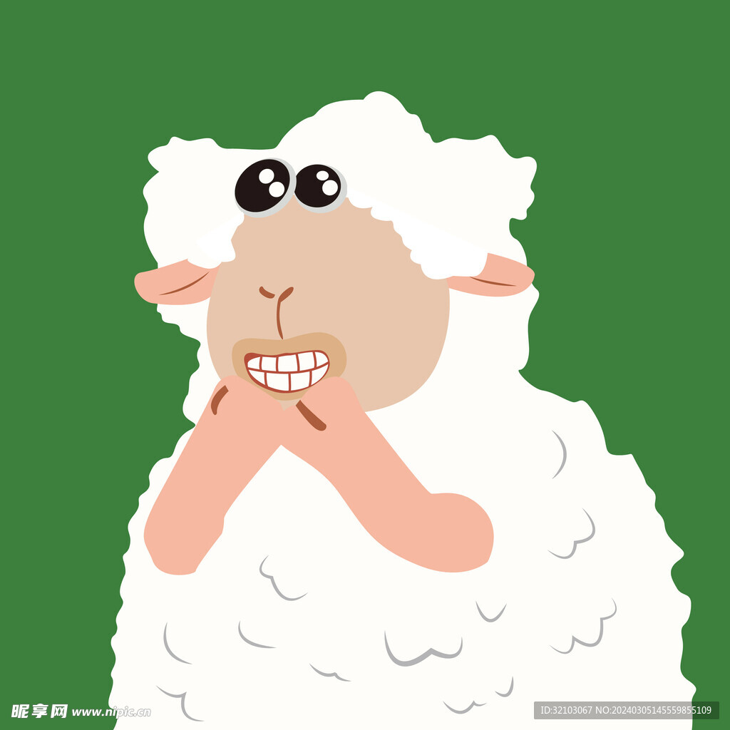 绵羊插画