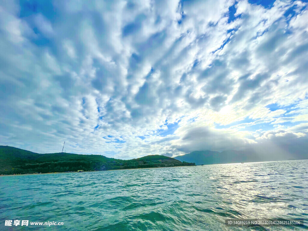 蓝天白云绿水青山