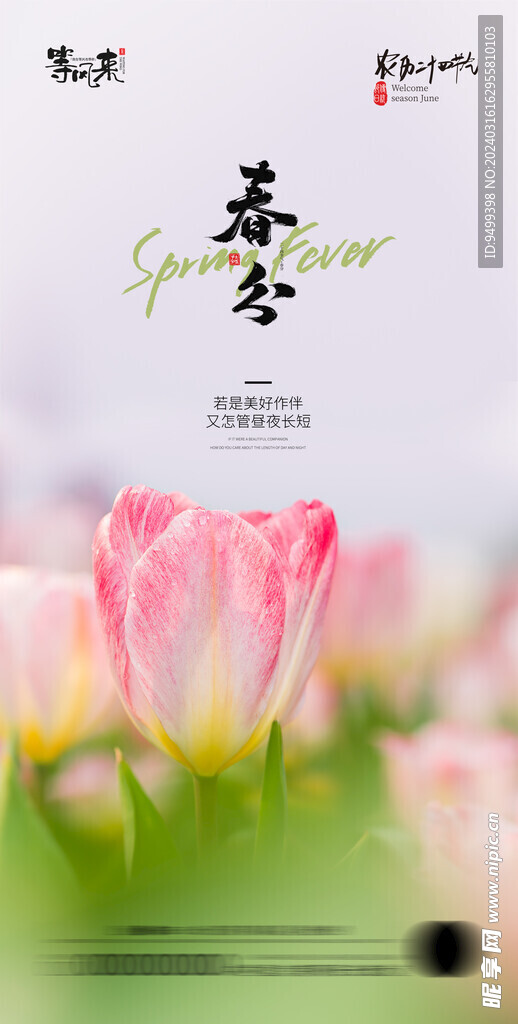 医美地产春分海报