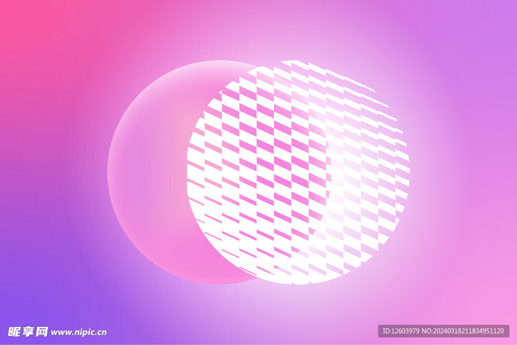 创意潮流背景主视觉设计