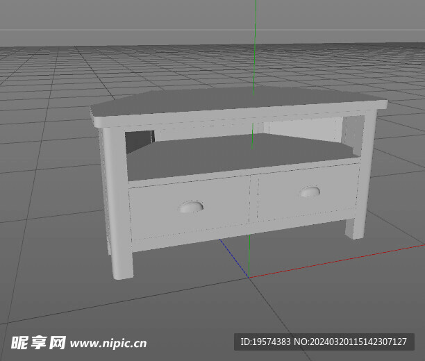 C4D模型 柜子