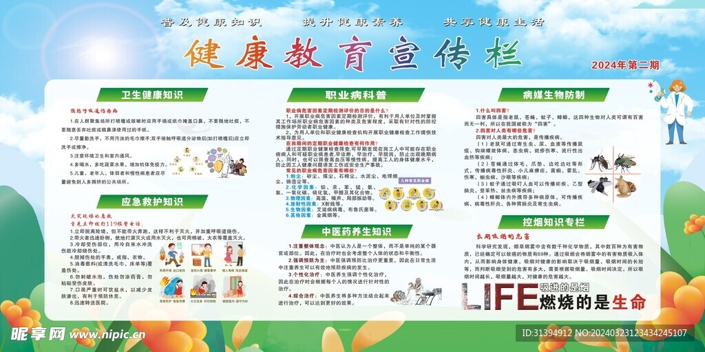 健康教育宣传栏