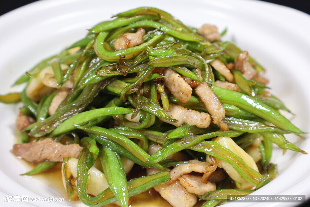 砂锅焗芸豆丝