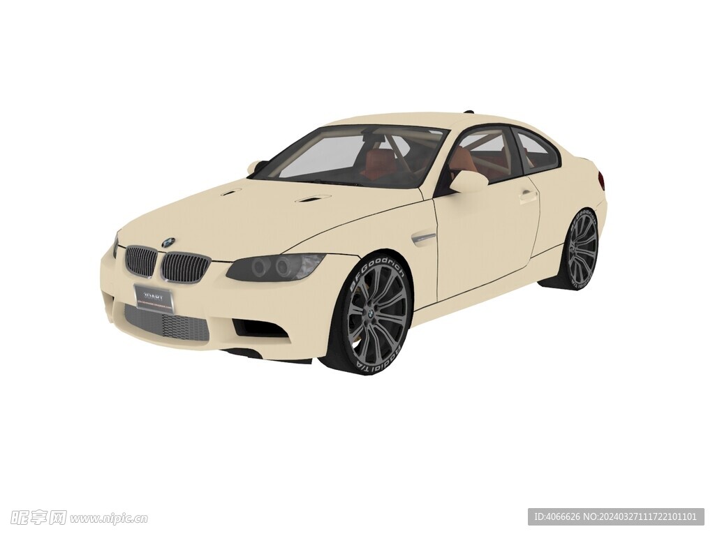 宝马m3e92车模型