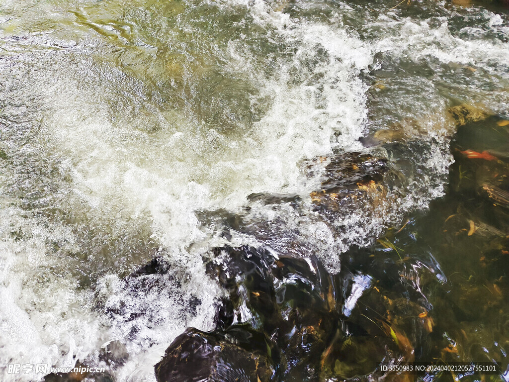 小溪 水流