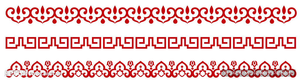 矢量中式古典边框
