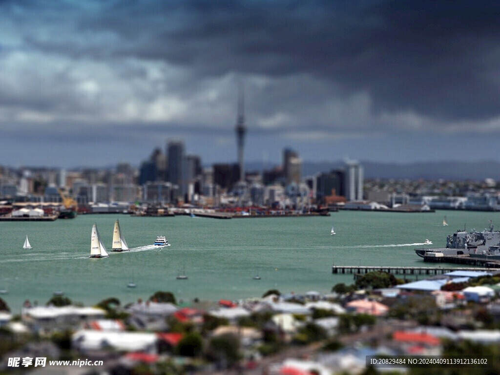 城市风景 海景