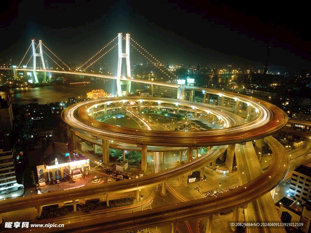 城市风景 夜景