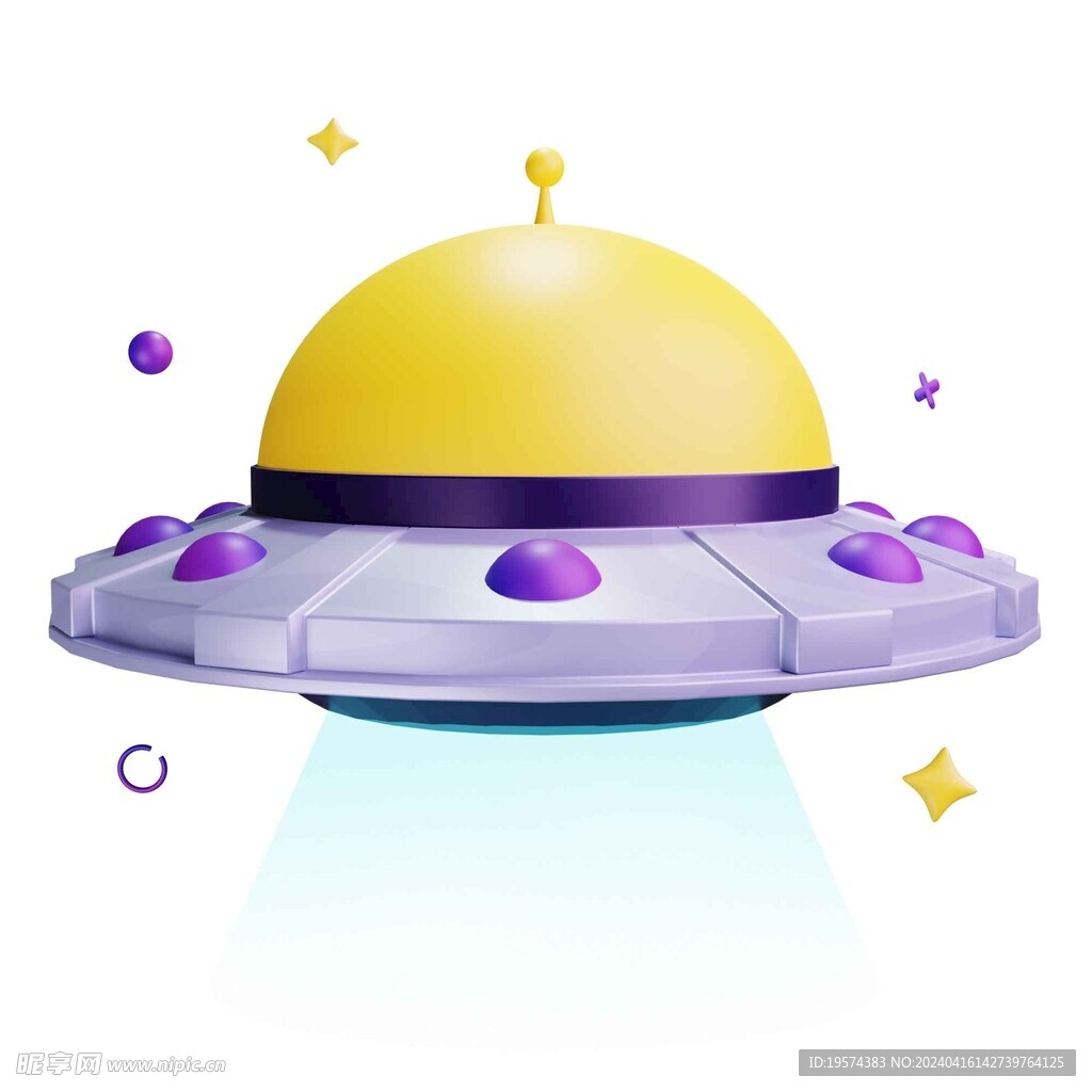 C4D模型 宇宙飞船