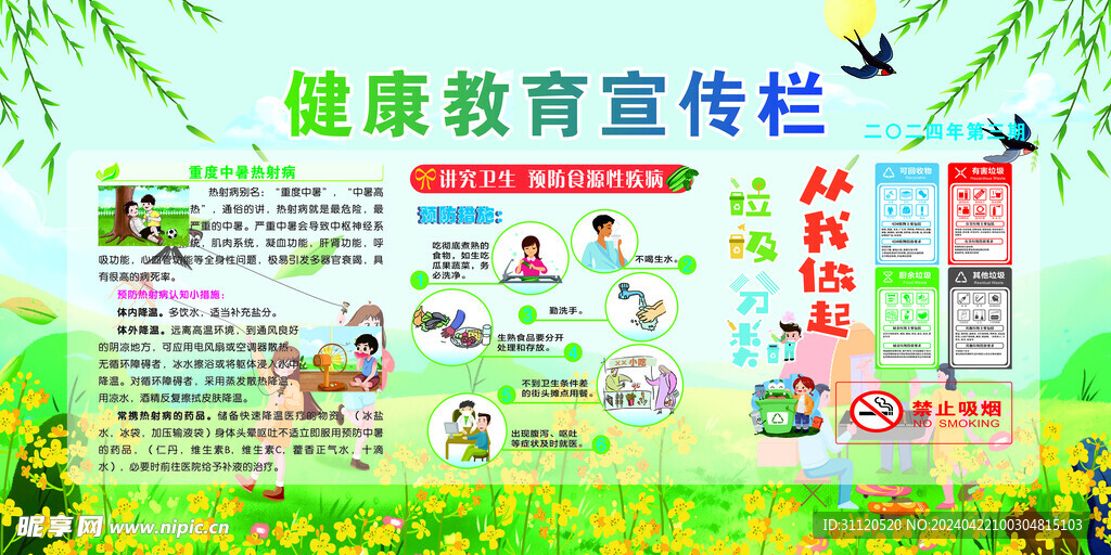 健康宣传栏