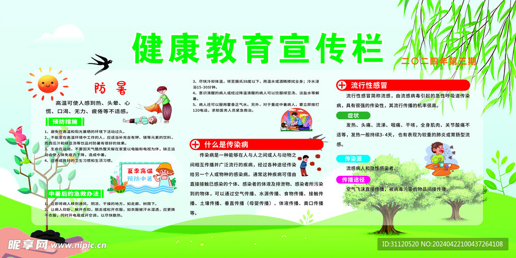 健康宣传栏