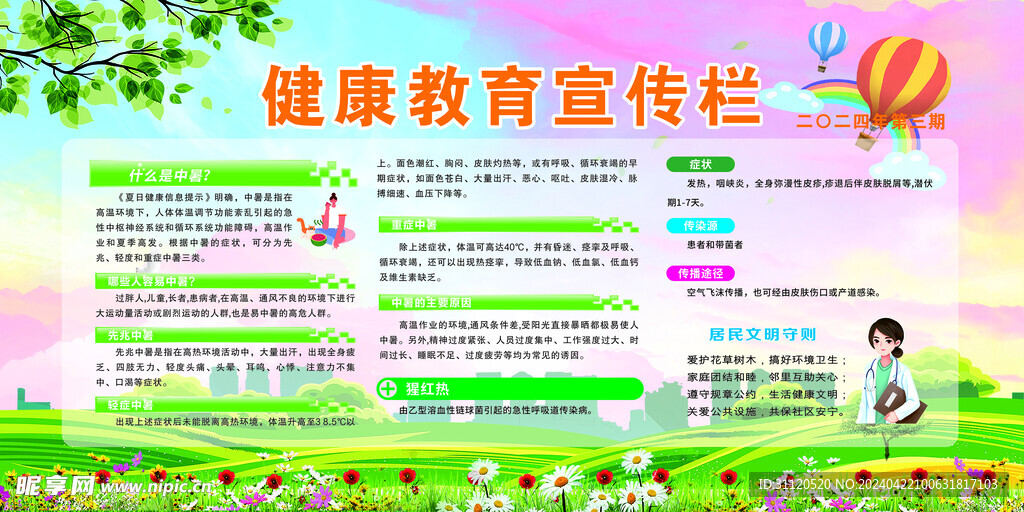 健康宣传栏
