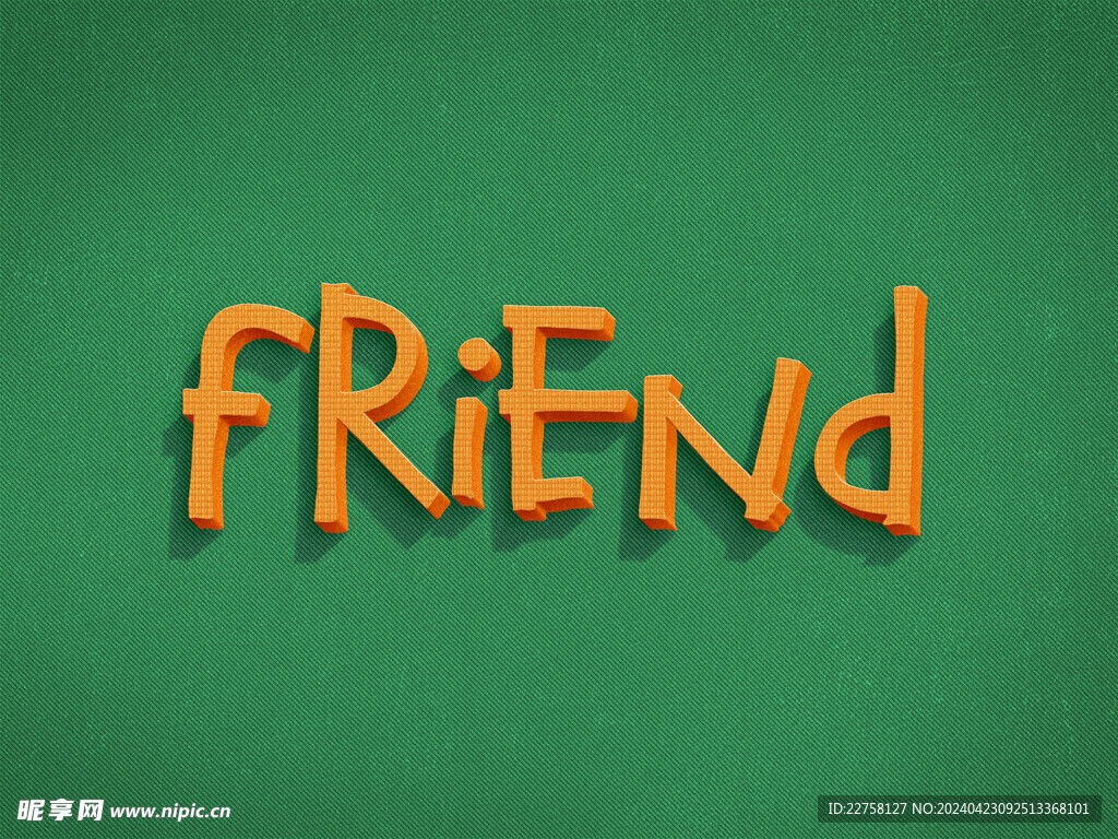 复古字体效果图片