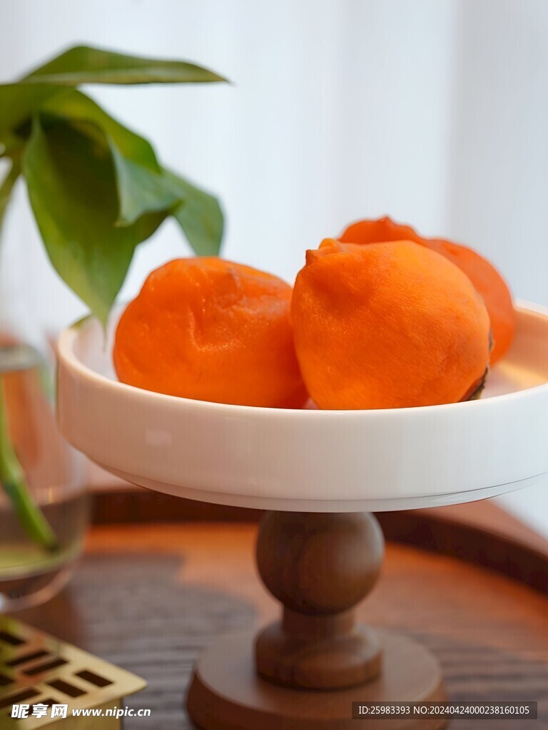 鲜柿饼 