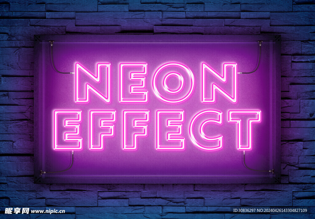 霓虹灯效果