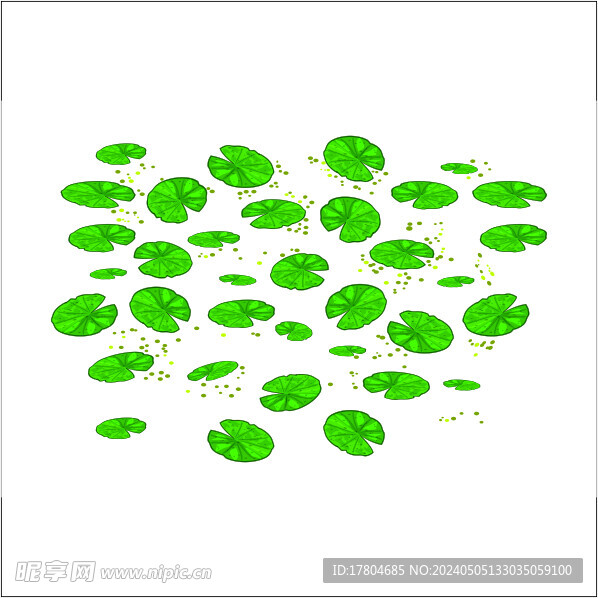 荷叶素材