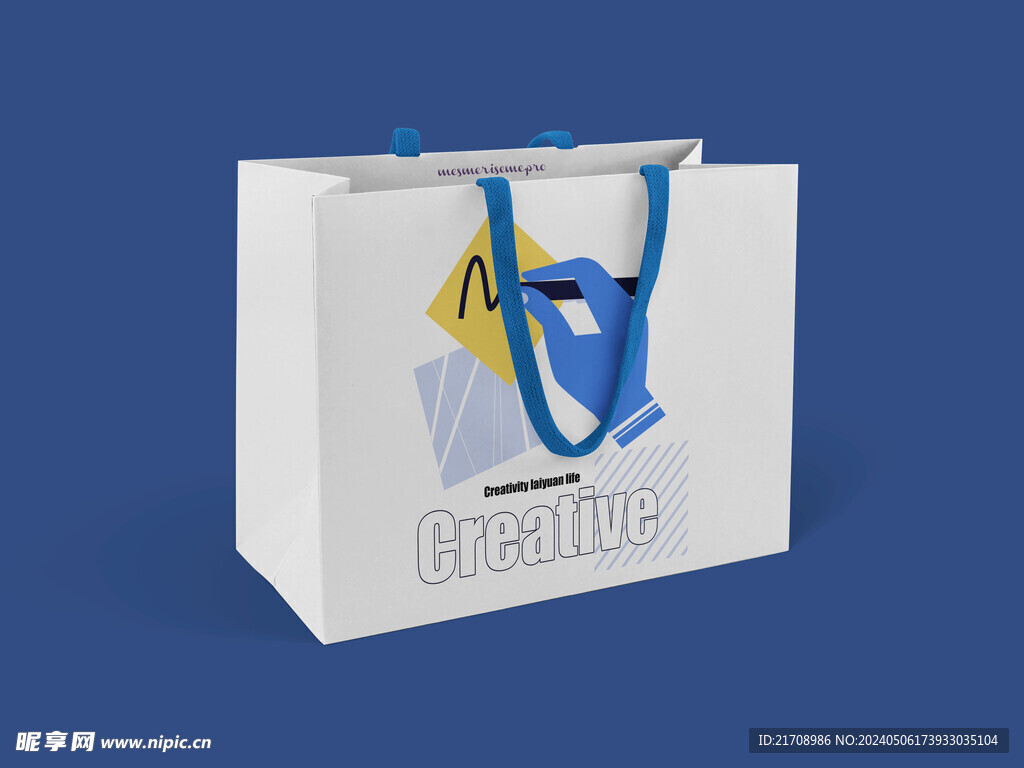 购物纸袋样机