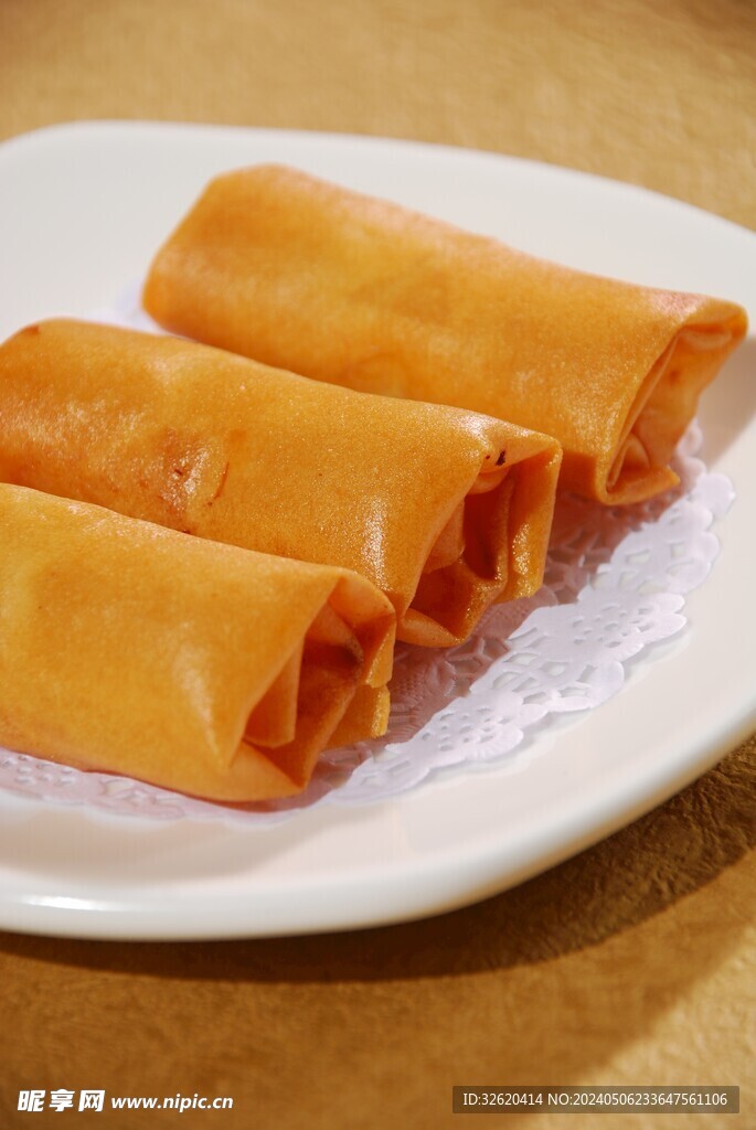 春卷 油炸