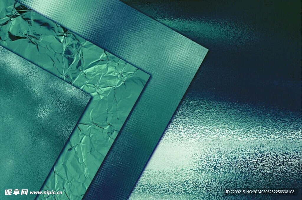 绿金色背景底纹线条图片