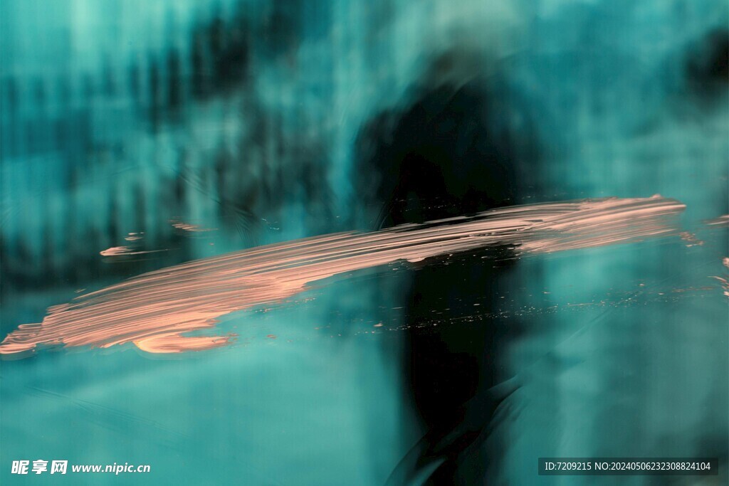 蓝金色背景底纹线条图片