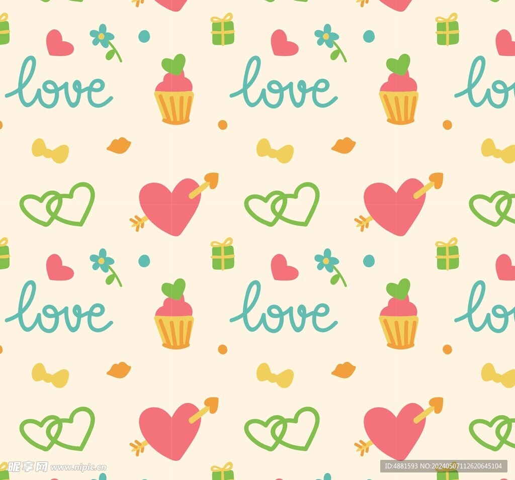 矢量花纹