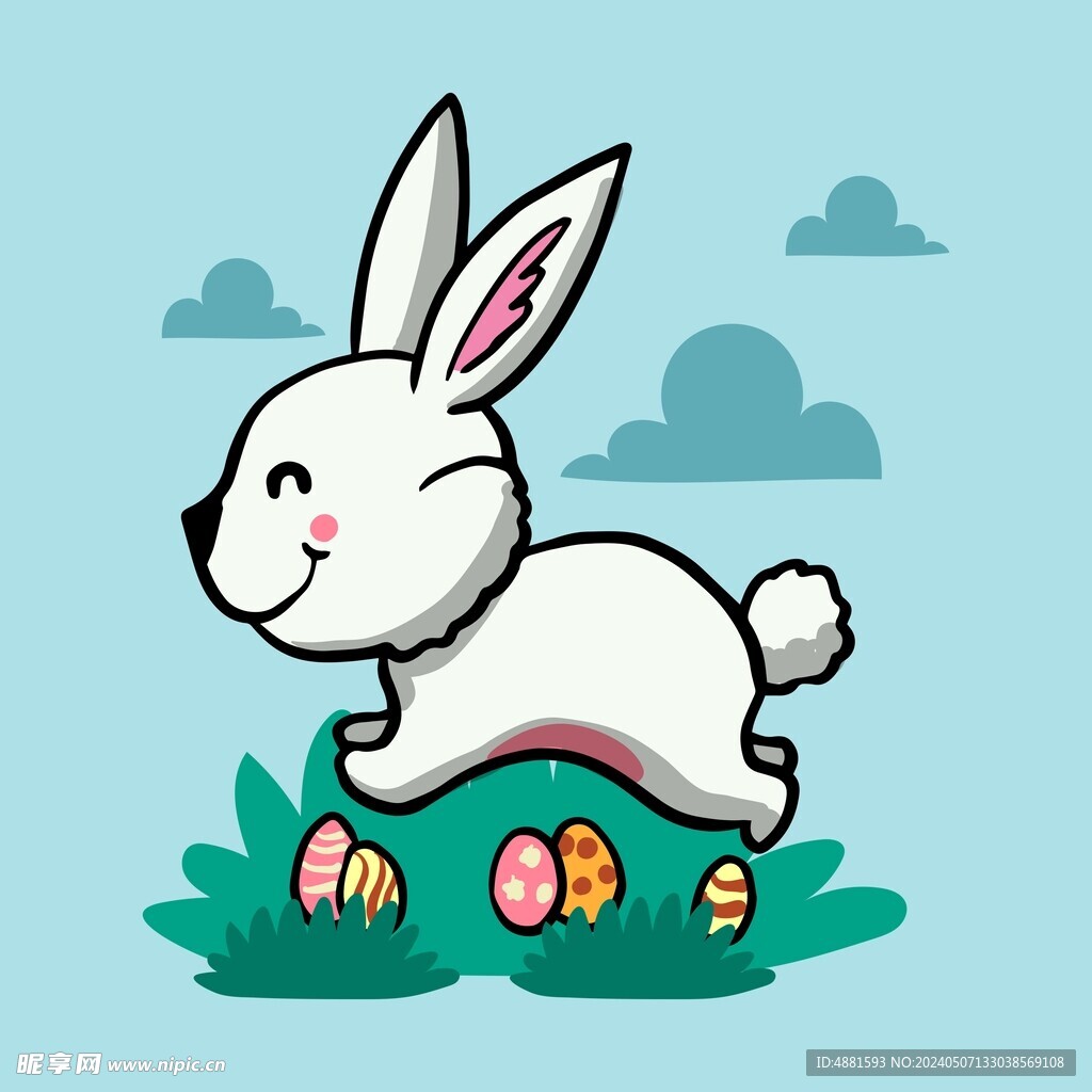 卡通兔子