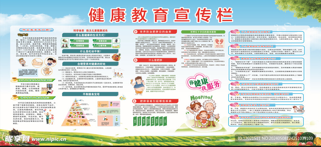 2024健康教育宣传栏