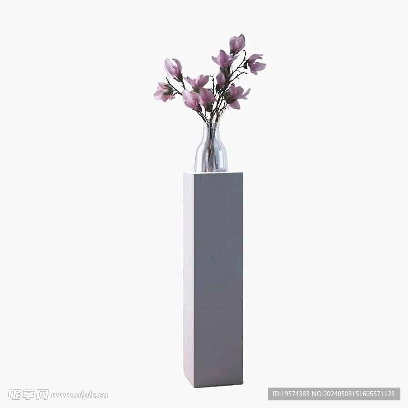 C4D模型 插花