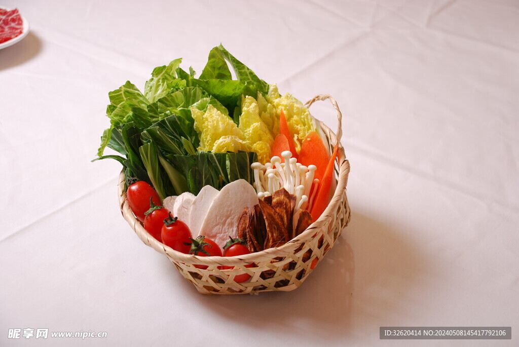 蔬菜拼盘 火锅食材