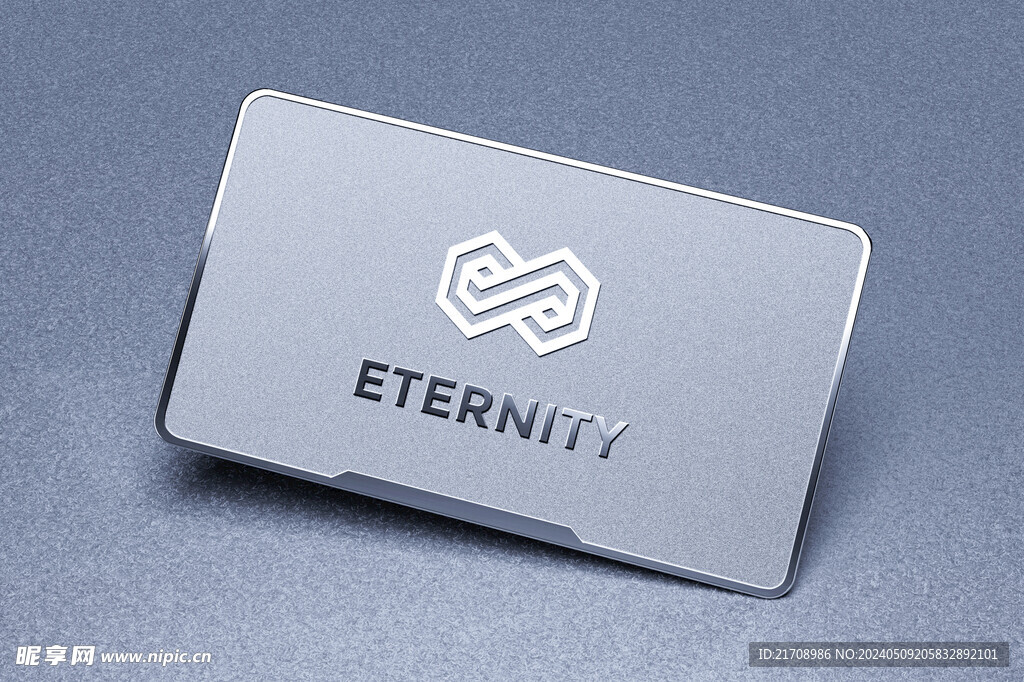 高级质感名片样机