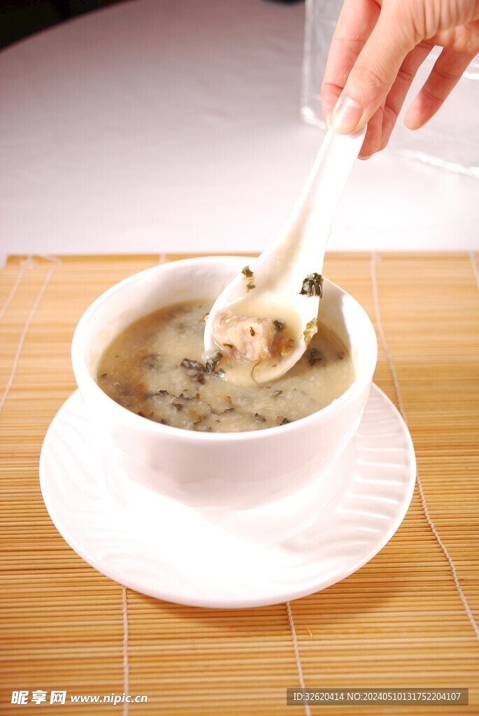 菜干猪骨粥